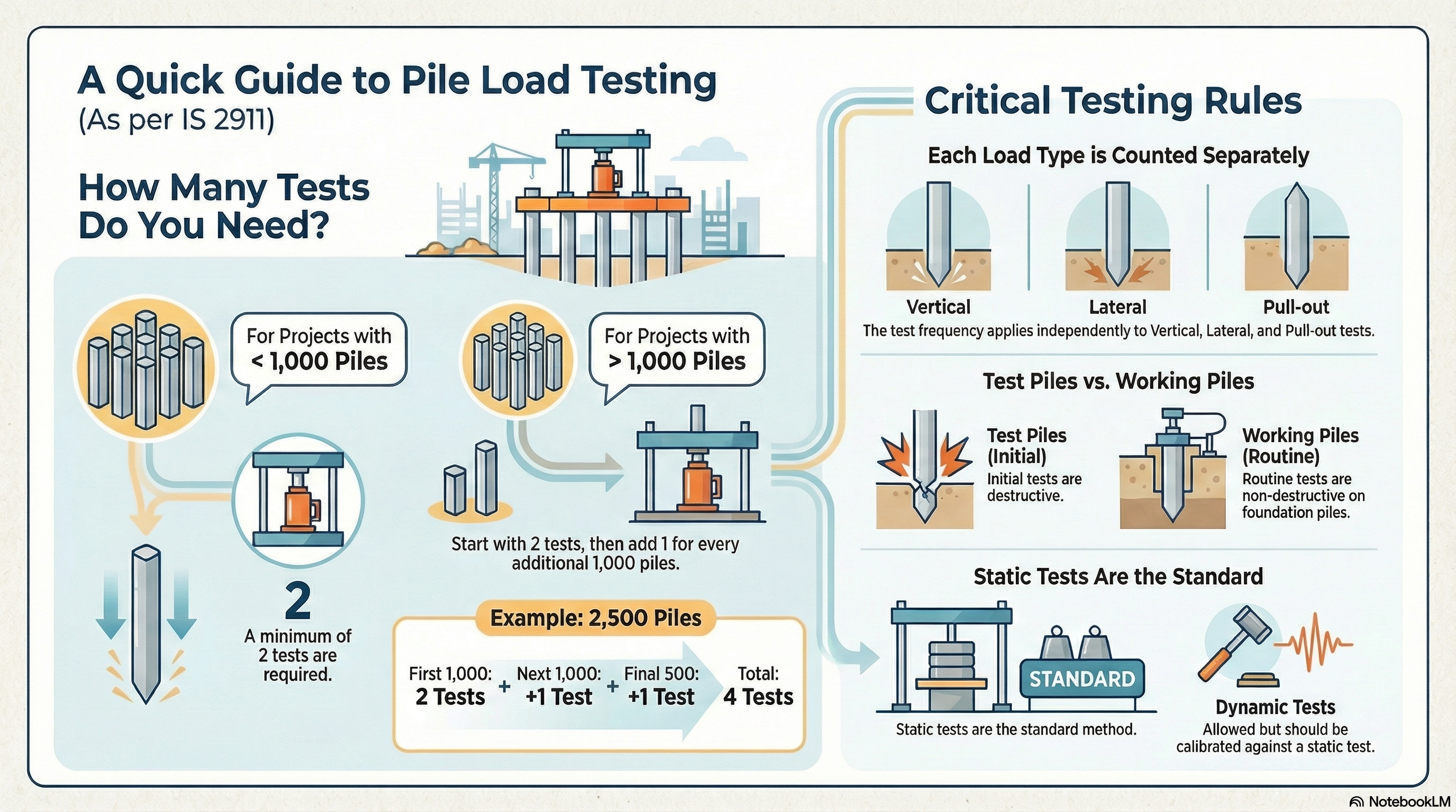 Pile Load Testing